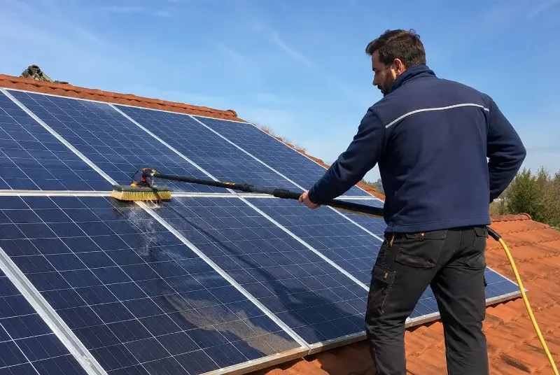 Nettoyage et entretien de panneaux solaires à Fors